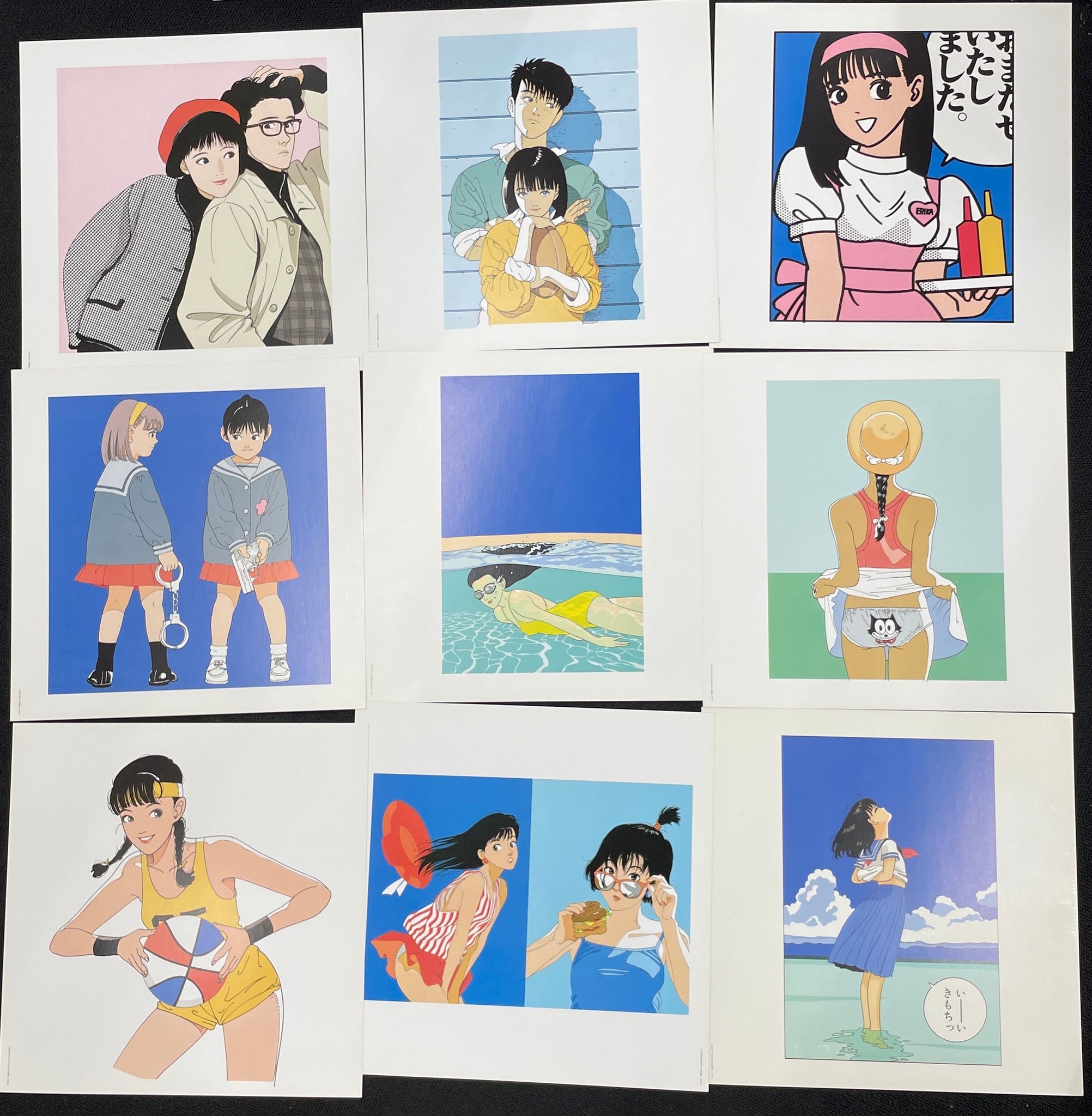 立花ハジメ 江口寿史 / NO MATTER Re-mixed / イラストレーション42枚