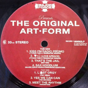 MAJOR FORCE / ORIGINAL ART-FORM RECORD 1 – TICRO MARKET