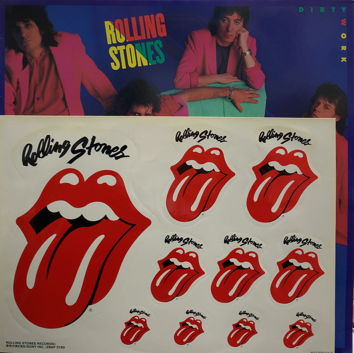 ROLLING STONES / Dirty Work ステッカー付 – TICRO MARKET