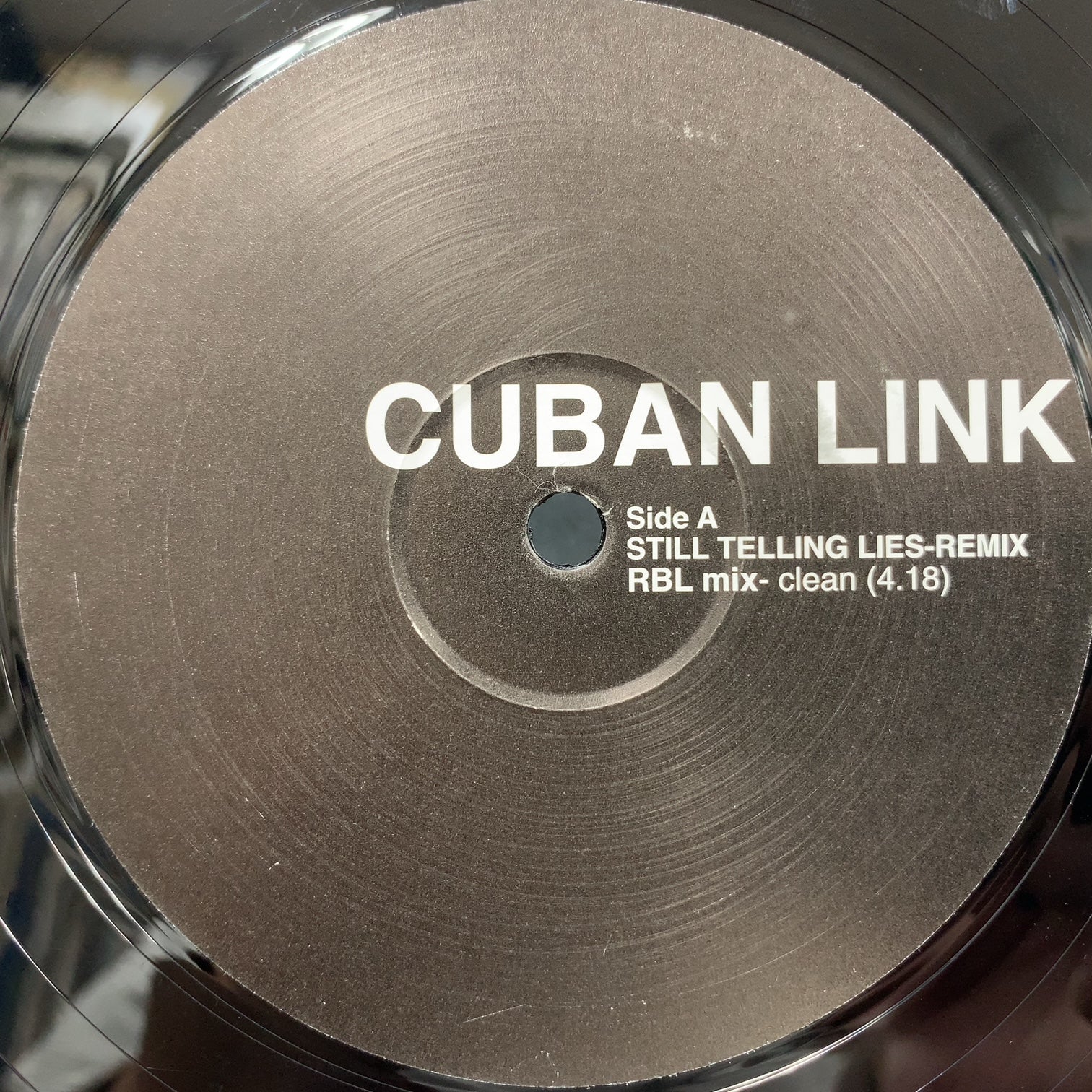 CUBAN LINK / Still Telling Lies (Remix RBL Mix) 12inch – TICRO MARKET