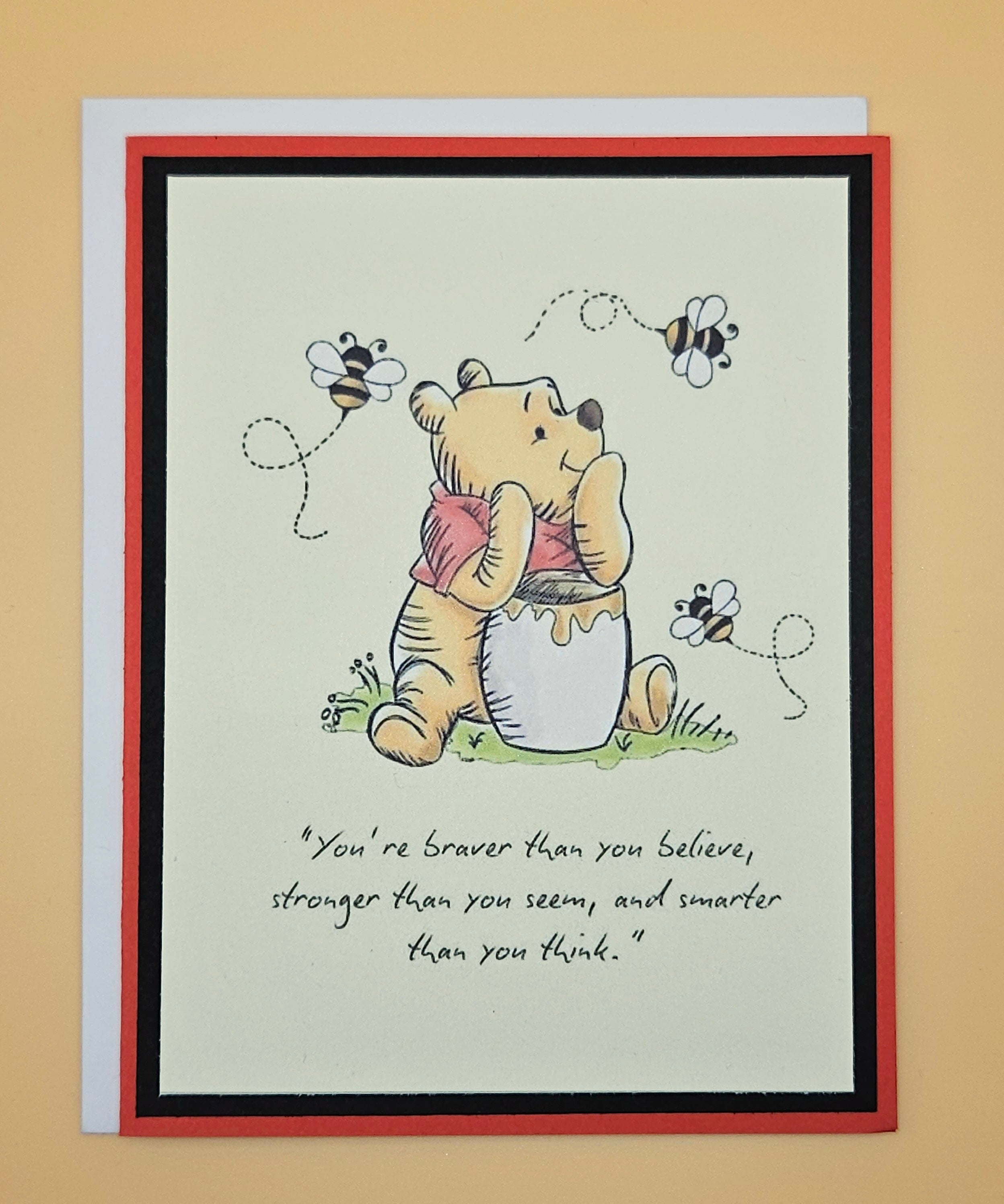 Winnie The Pooh Cards | Handcrafted by Tiddly Pom Cards