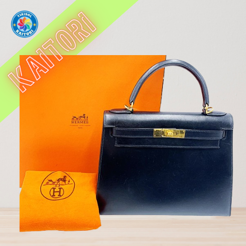 エルメス ケリー28 ボックスカーフ | 買取天国ティキソル