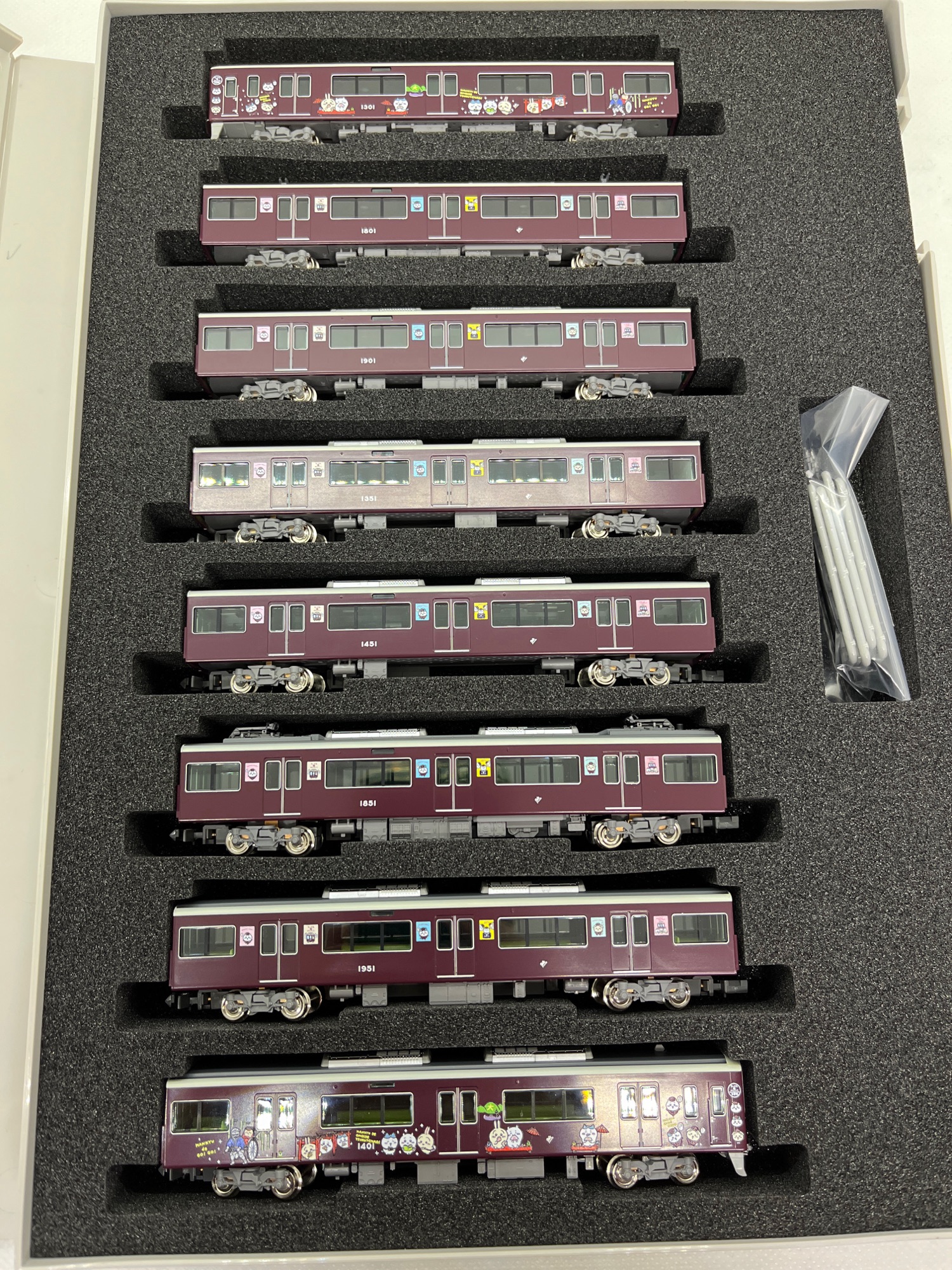 阪急1300系 うさぎ号（ちいかわコラボ） 入線レビュー – MSangaの鉄道