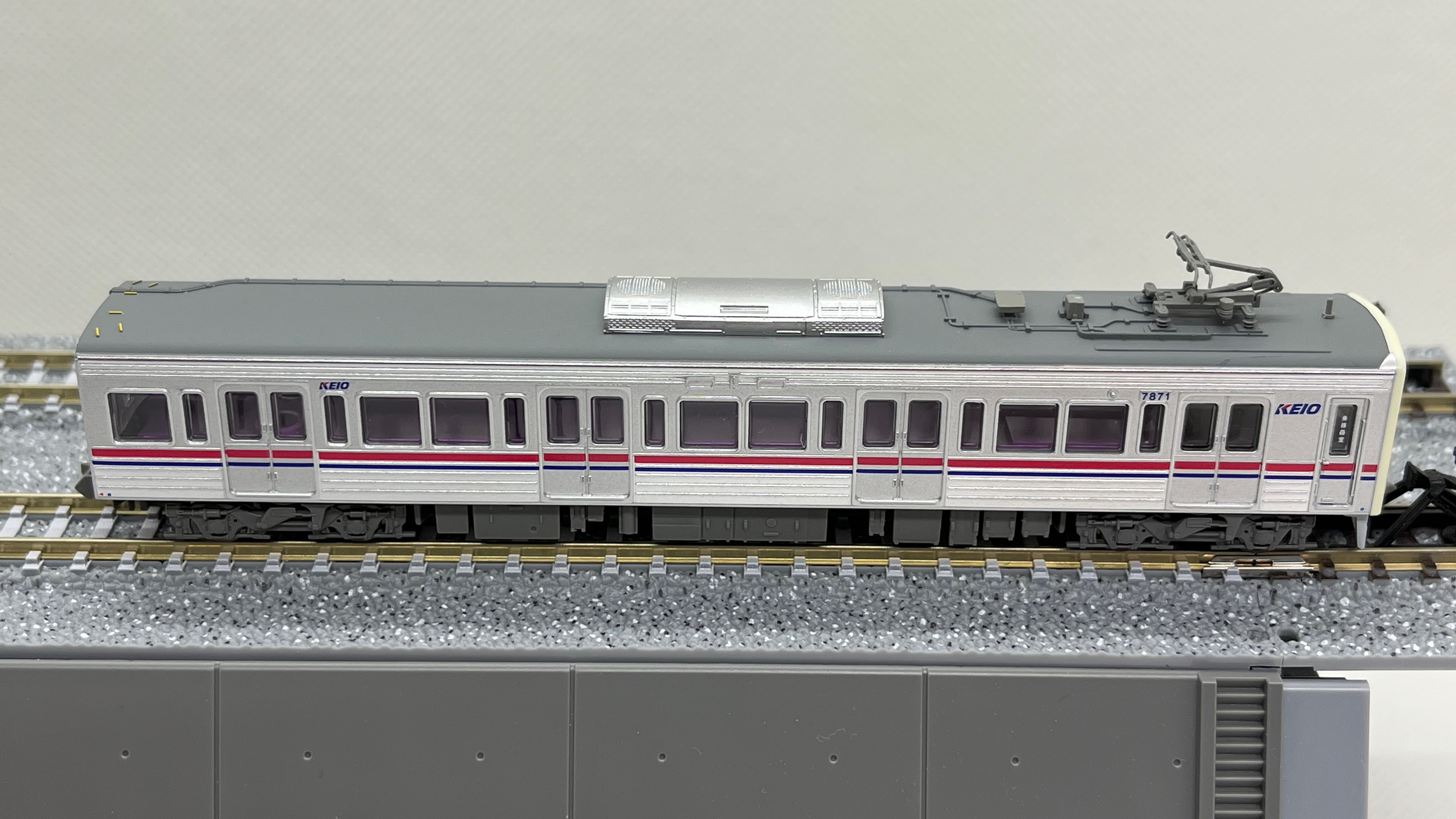 京王7000系（マイクロエース・N）6両セット＋2両セット 入線レビュー