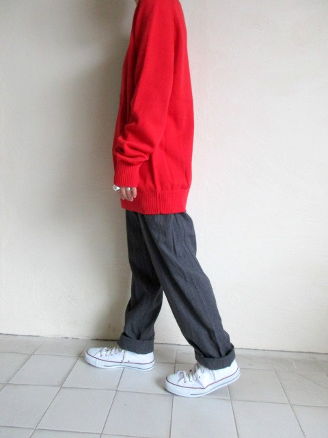 PEEL&LIFT cotton damaged jumper ダメージニット - tity