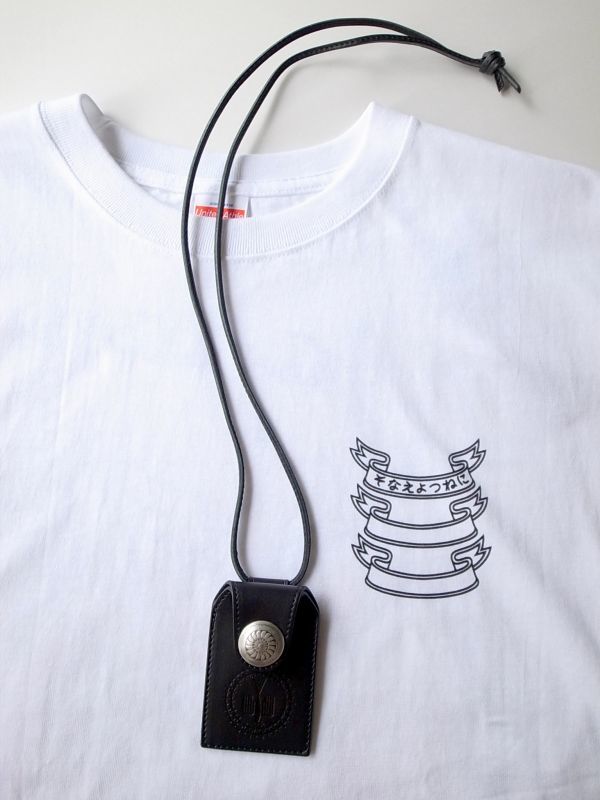 black means お守りケースネックレス・ブラック - tity