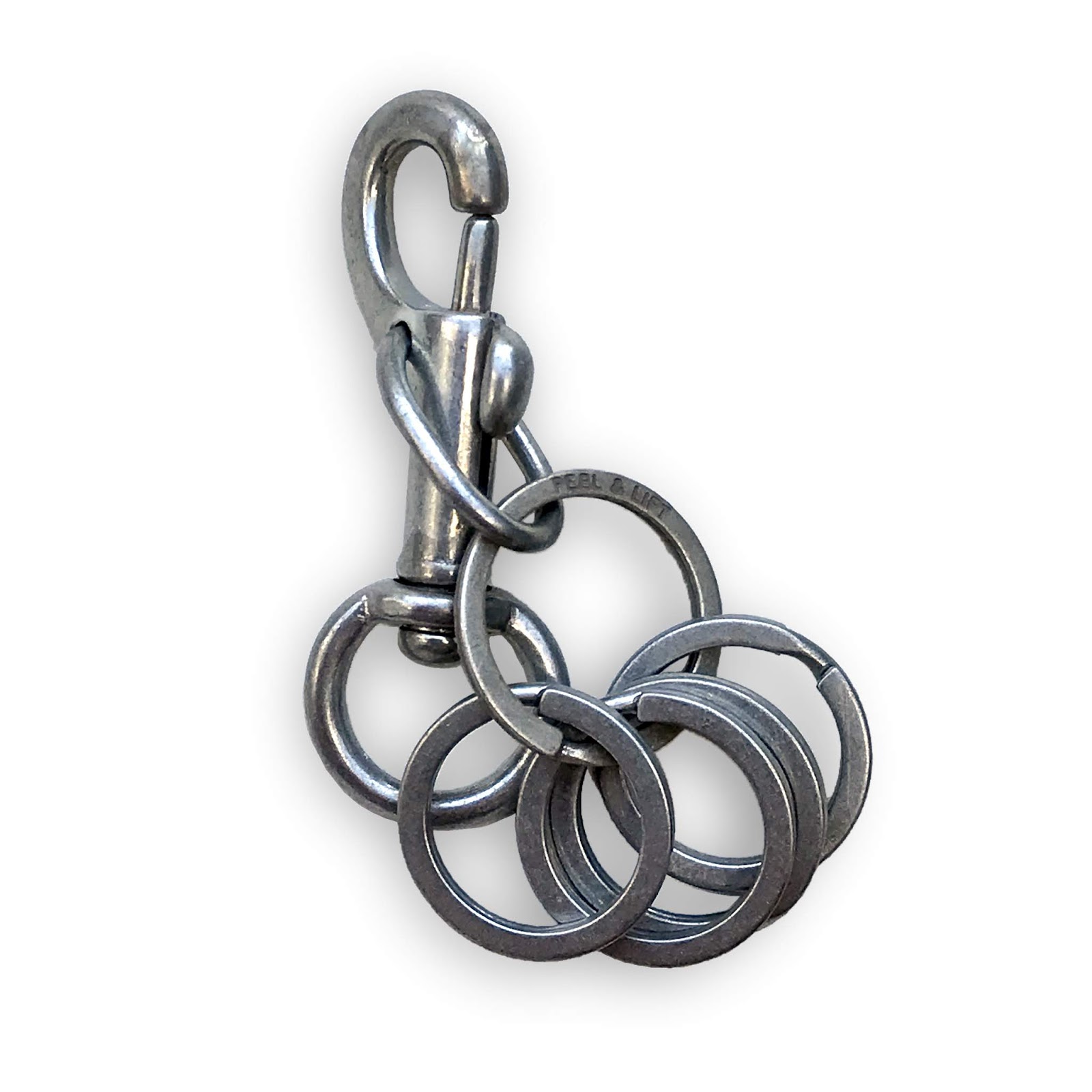 PEEL&LIFT dogclip keyling ドッグクリップキーリング - tity