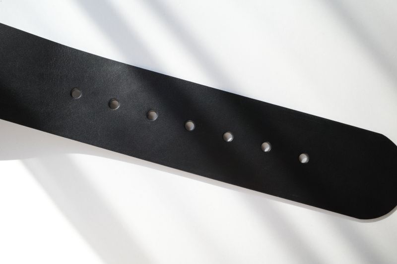KOOKY ZOO クーキーズー JUVENILE LEATHER BELT ・BLACK - tity