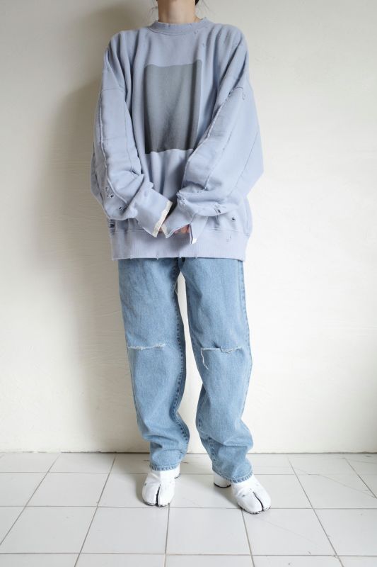 stein OVERSIZED REBUILD SWEAT LS - tity