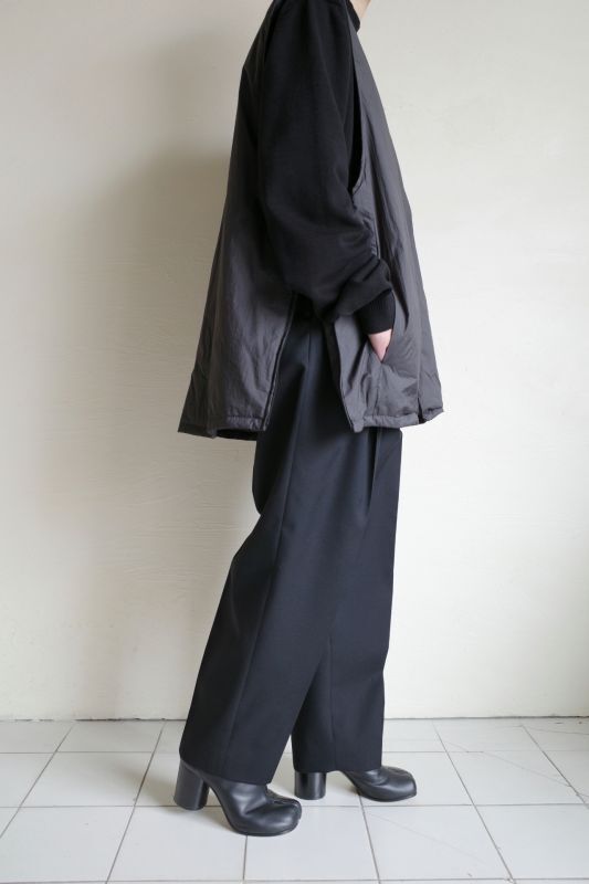 stein REVERSIBLE MODS COAT・BLACK - tity