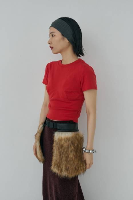 Mediam Double Craft Fur Bag - tity