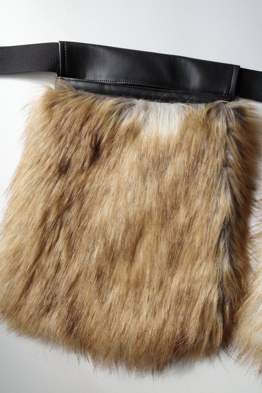 Mediam Double Craft Fur Bag - tity