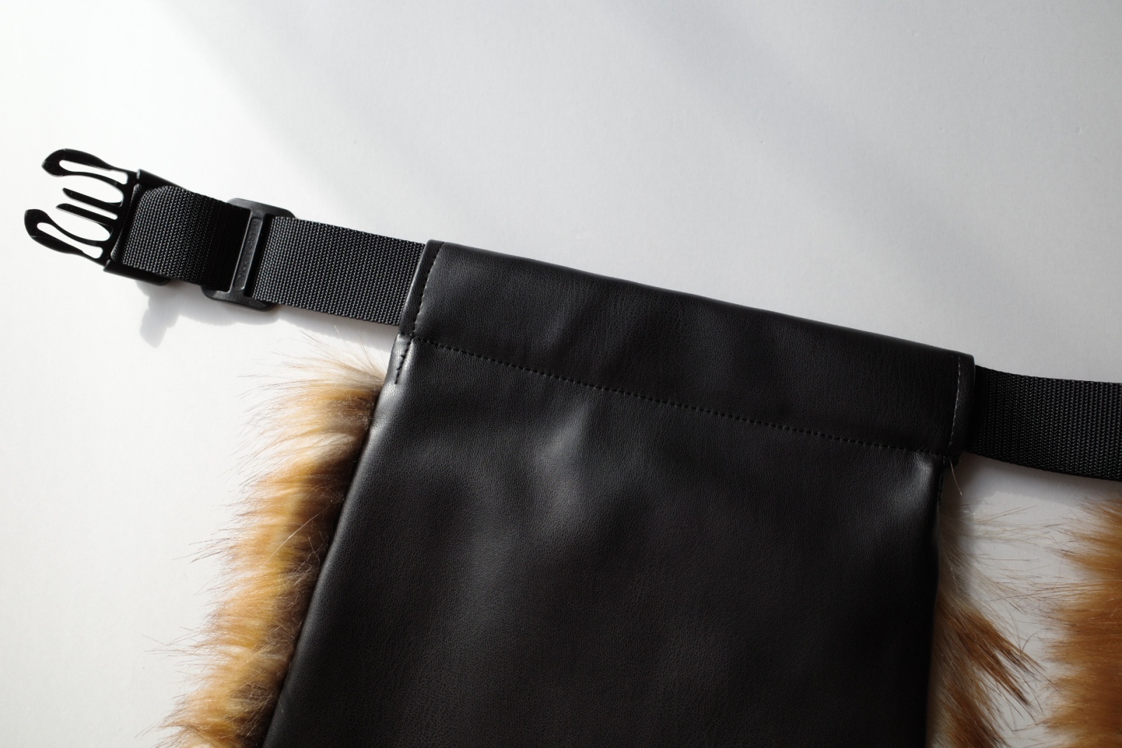 Mediam Double Craft Fur Bag - tity