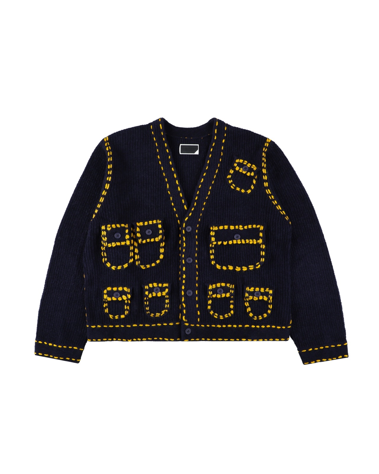 PHINGERIN フィンガリン PG1 POCKET CARDIGAN・ネイビー - tity