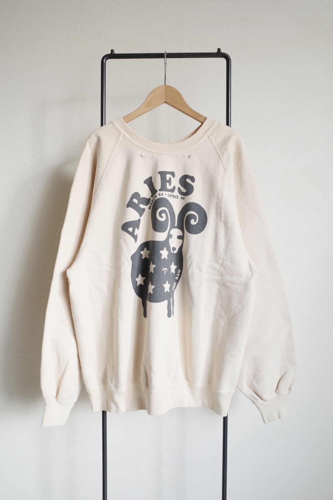 NEXUSVII. ARIES CREW SWEAT・BEIGE - tity