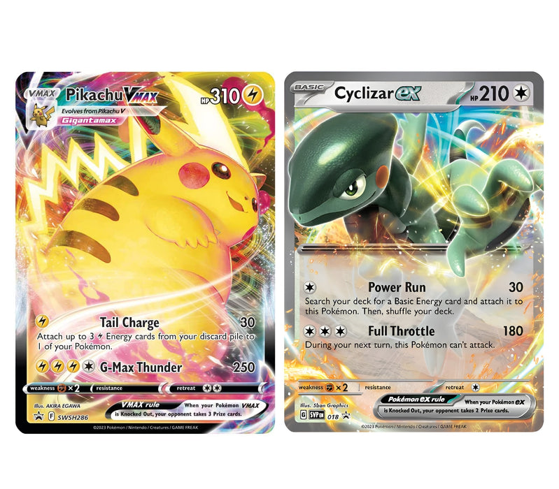 Pokemon 2x Random JUMBO (Oversized) Cards Mystery Bundle — Titan