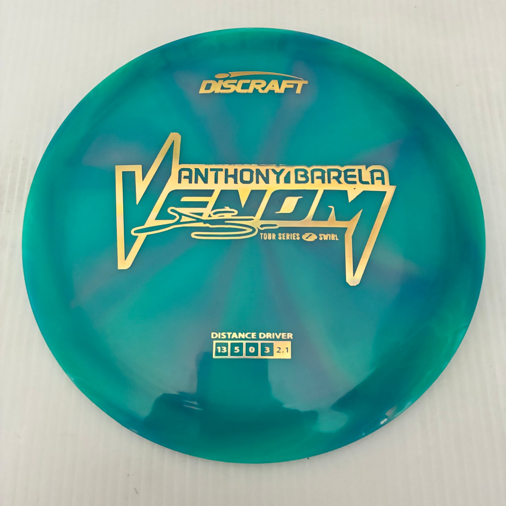 Discraft 2025 Anthony Barela Tour Series Z Swirl Blend Venom 13/5/0/3
