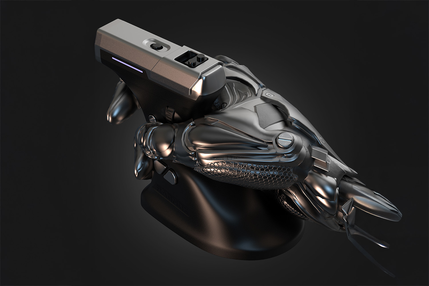 ErgoStrike 7 Gun Mouse Integrates TITAN Haptics' Technology to