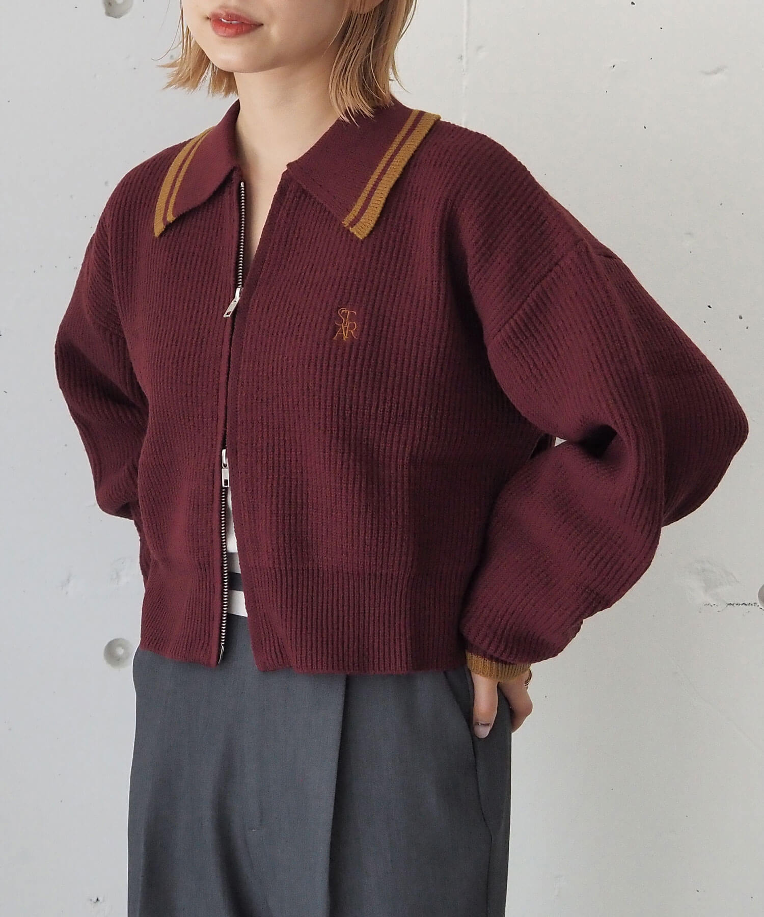 tiptop+pocket ティップトッププラスポケット / [新色登場] ライン衿