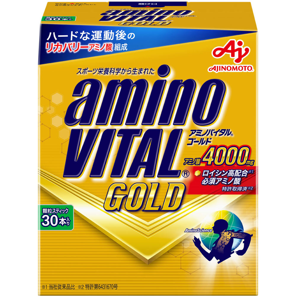 アミノバイタル GOLD」箱 141g（4.7g×30本）: 食品・飲料 Tomod's