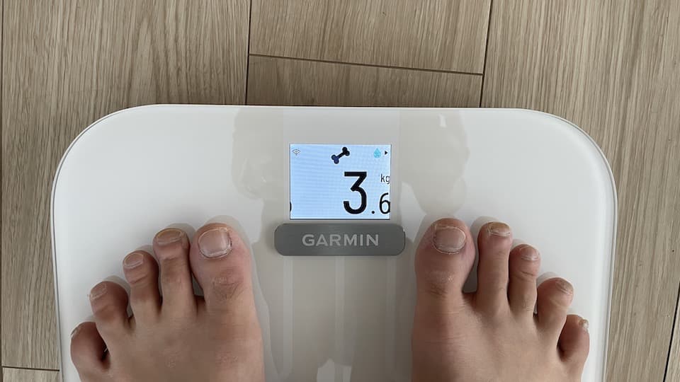 レビュー】Garmin Index S2：Garmin Connectと連携できる体重計｜とも