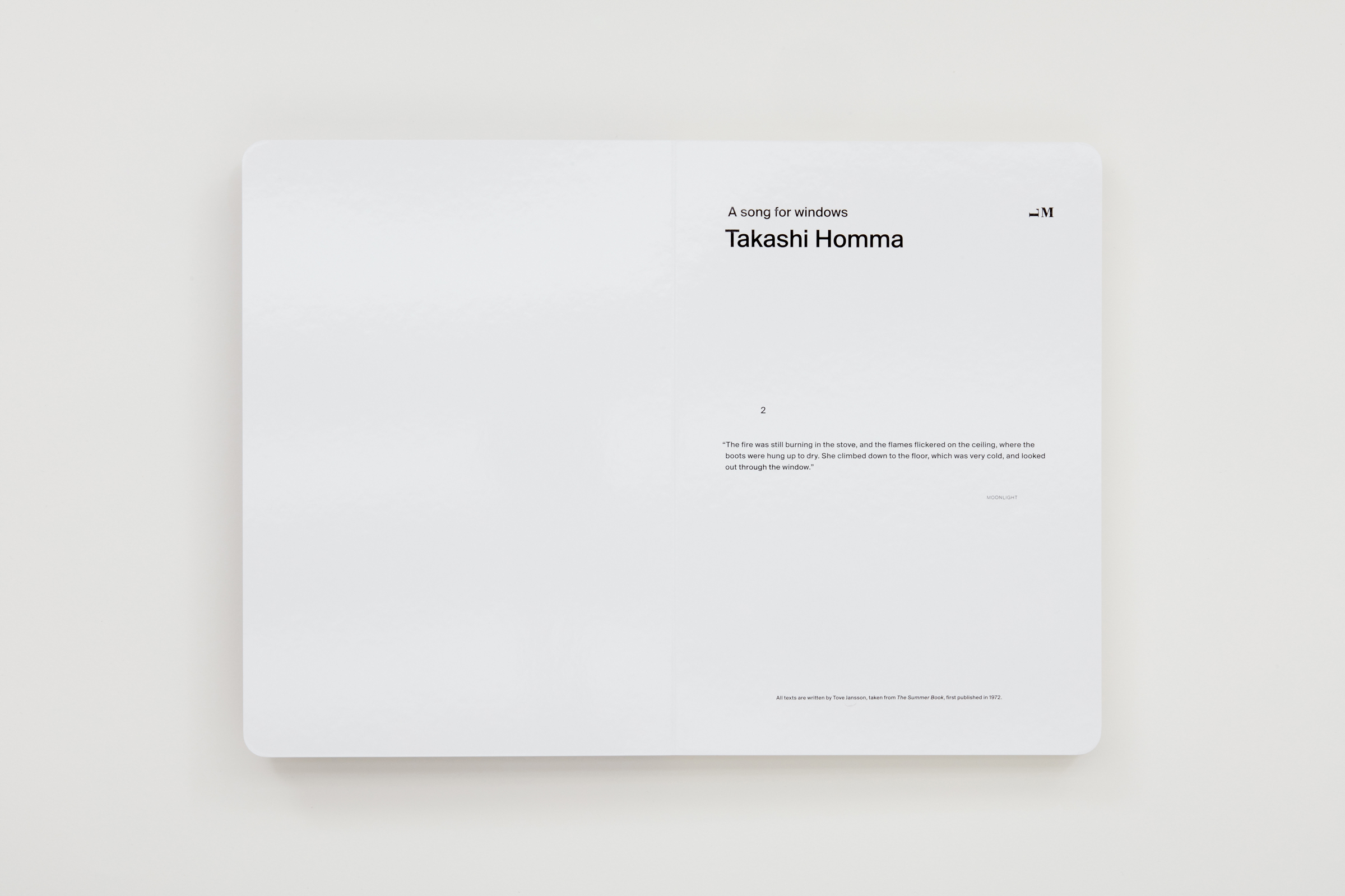 Takashi Homma — A song for windows — Tony Cederteg