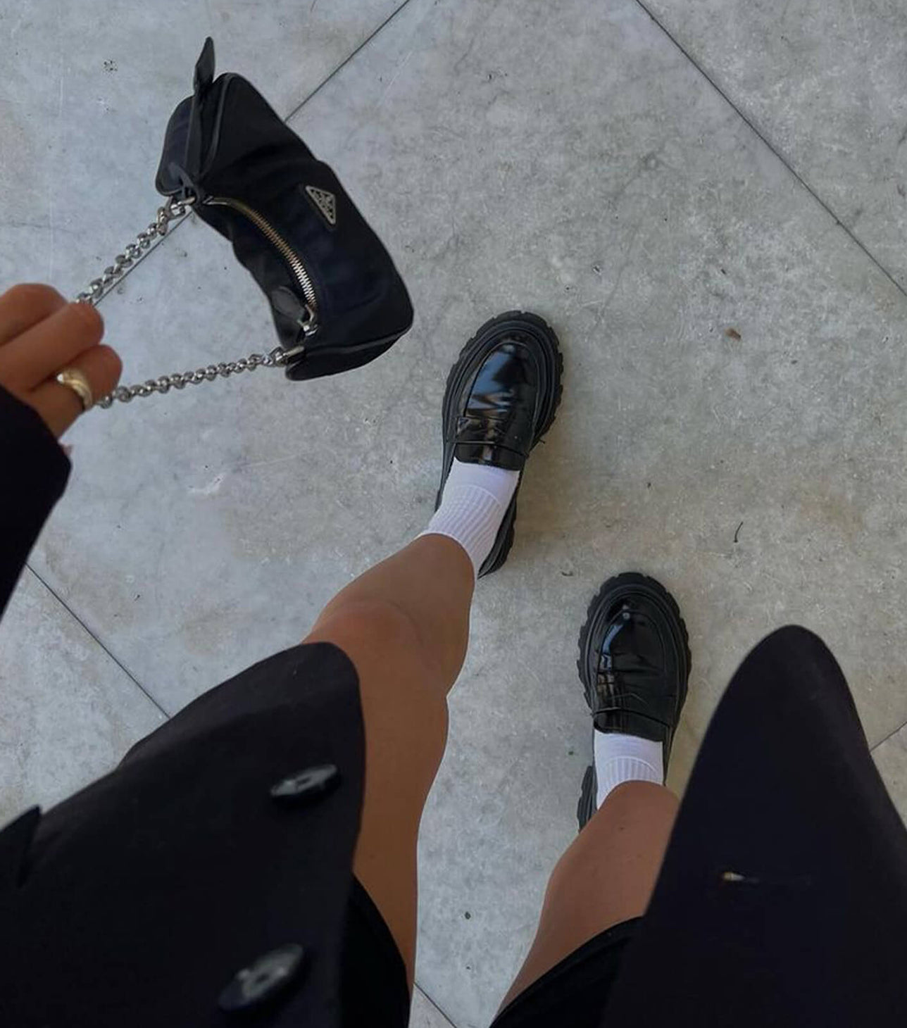 Axell Black Hi Shine Casual Shoes | Casual Shoes | Tony Bianco