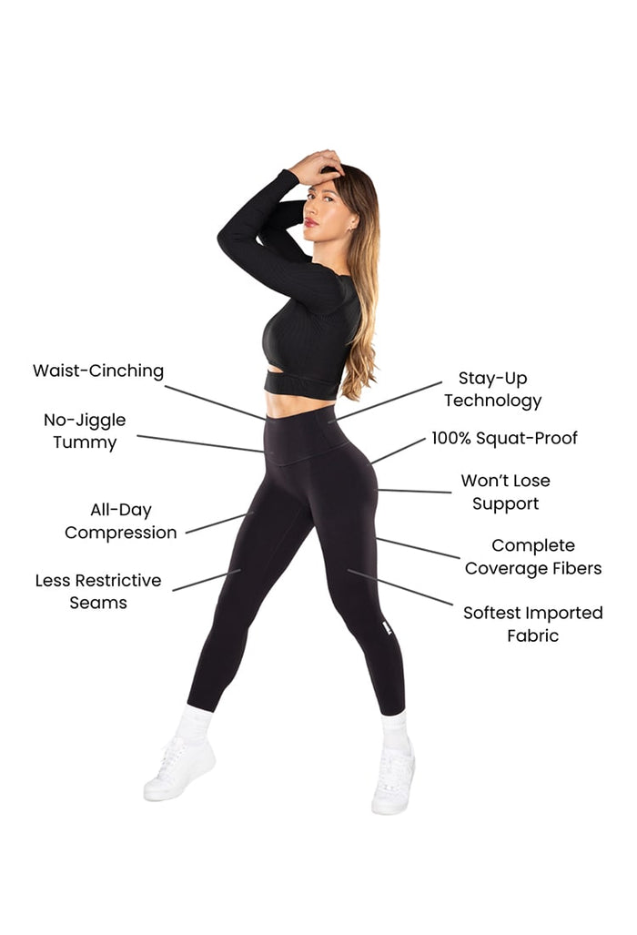The TONA LiftFit Leggings - Sweet Peach - 27