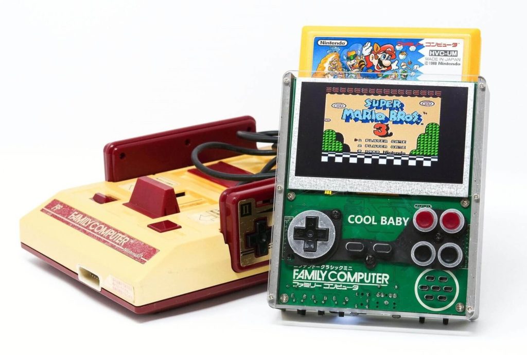 中華系ポータブルファミコン互換機「酷孩工程机（CoolBaby X7）」に