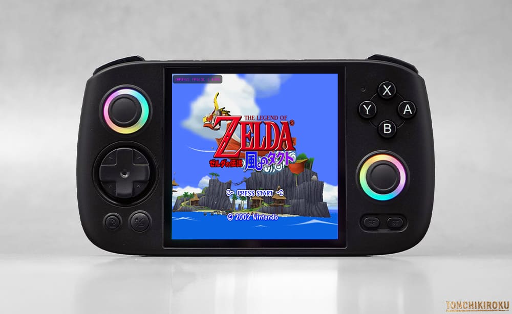 中華ゲーム機「ANBERNIC RG Cube」レビュー｜正方形ディスプレイ