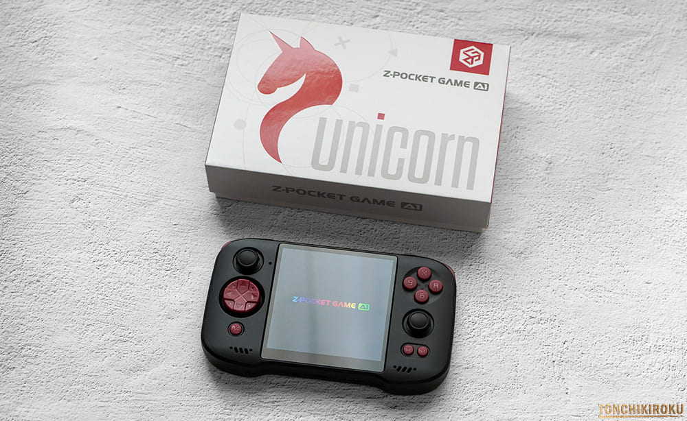 中華ゲーム機「ZPG A1 Unicorn」レビュー｜正方形ディスプレイ、Helio