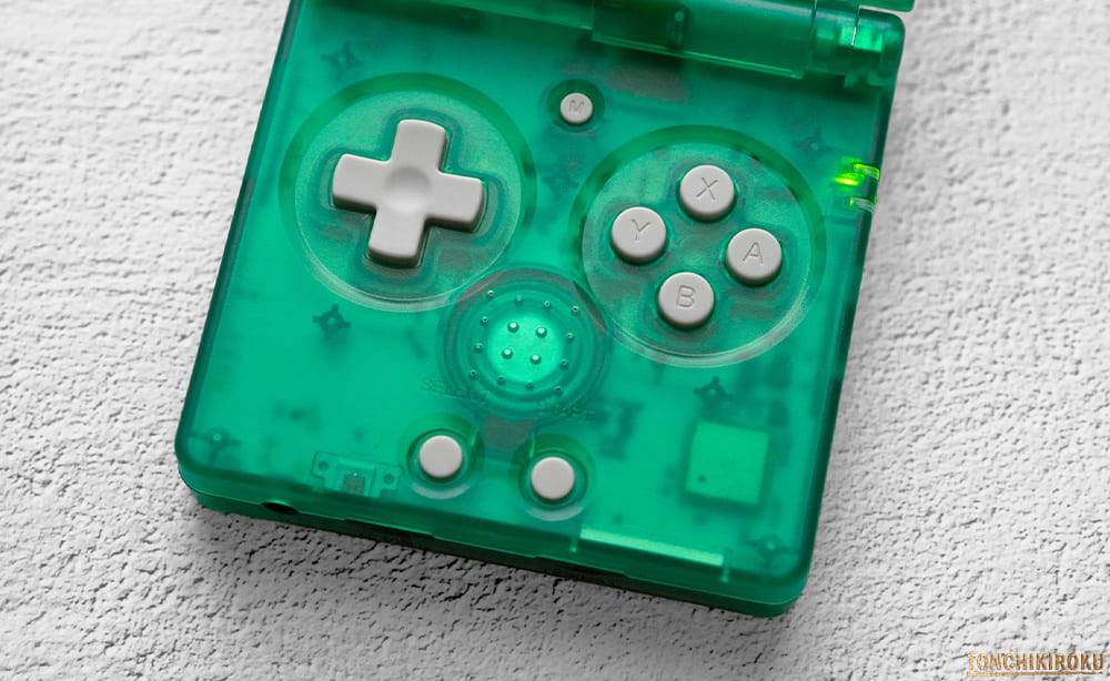 RG35XXSP クリアブルー（改良モデル） / アンバーニック 中華ゲーム機