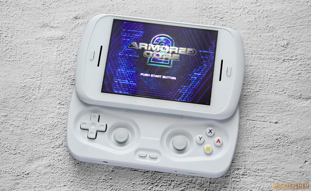 中華ゲーム機「ANBERNIC RG Slide」レビュー｜PSP go風デザインの横型