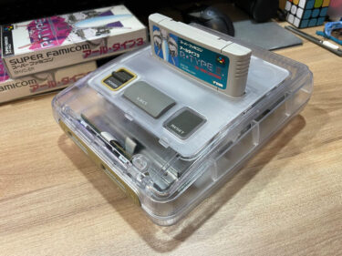 スーパーファミコン専用「クリア外装シェル」販売開始│とんちき録