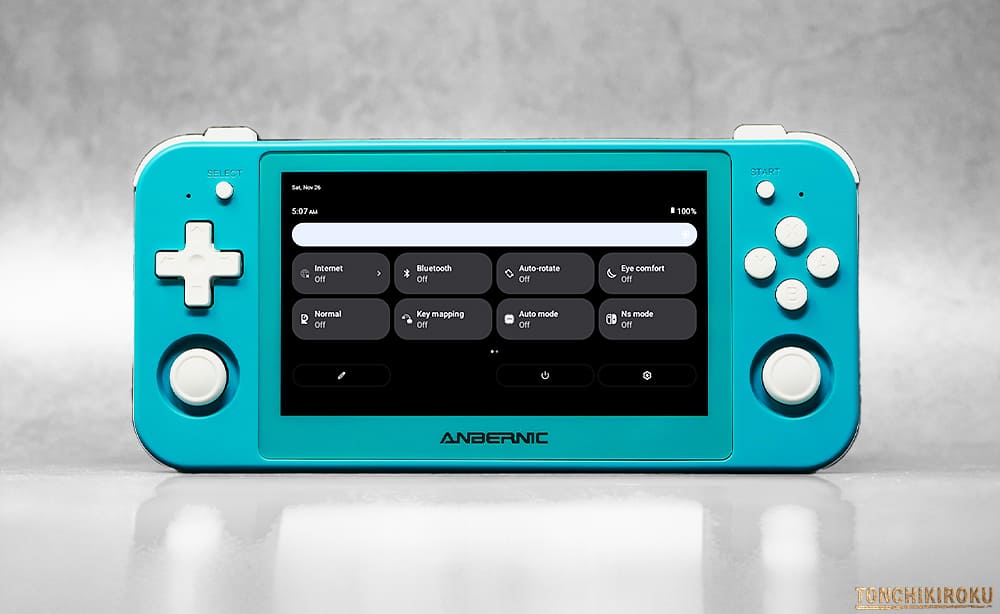 中華ゲーム機「ANBERNIC RG505」レビュー｜有機ELディスプレイ