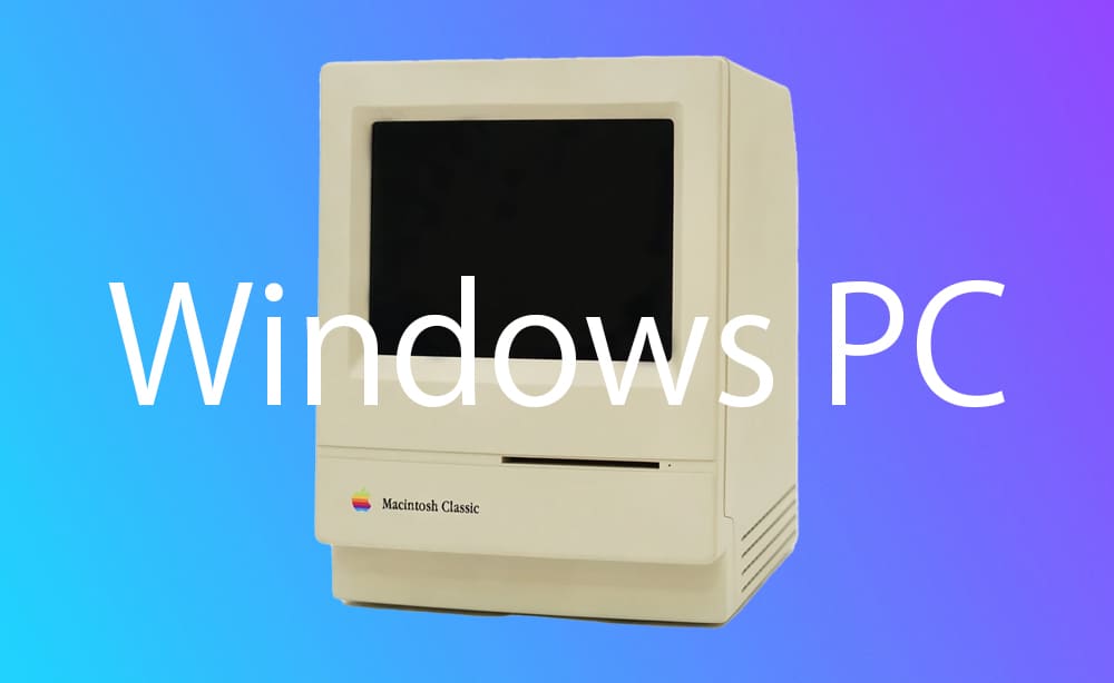 Macintosh Classicライクな Windows 10搭載パソコンが登場｜DIY完成品