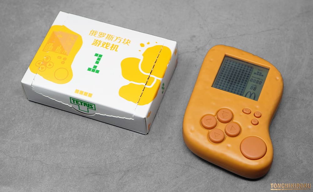 チキンマックナゲット型「テトリス専用ゲーム機」レビュー｜中国