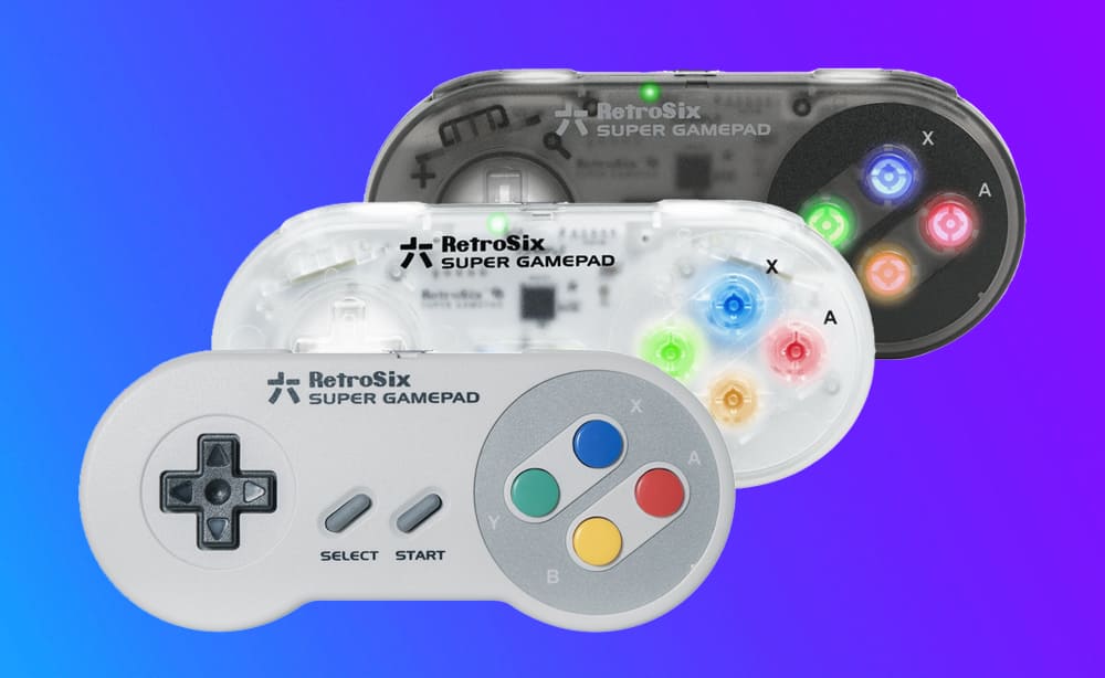 RetroSix Super GamePad」販売開始｜スーパーファミコン用