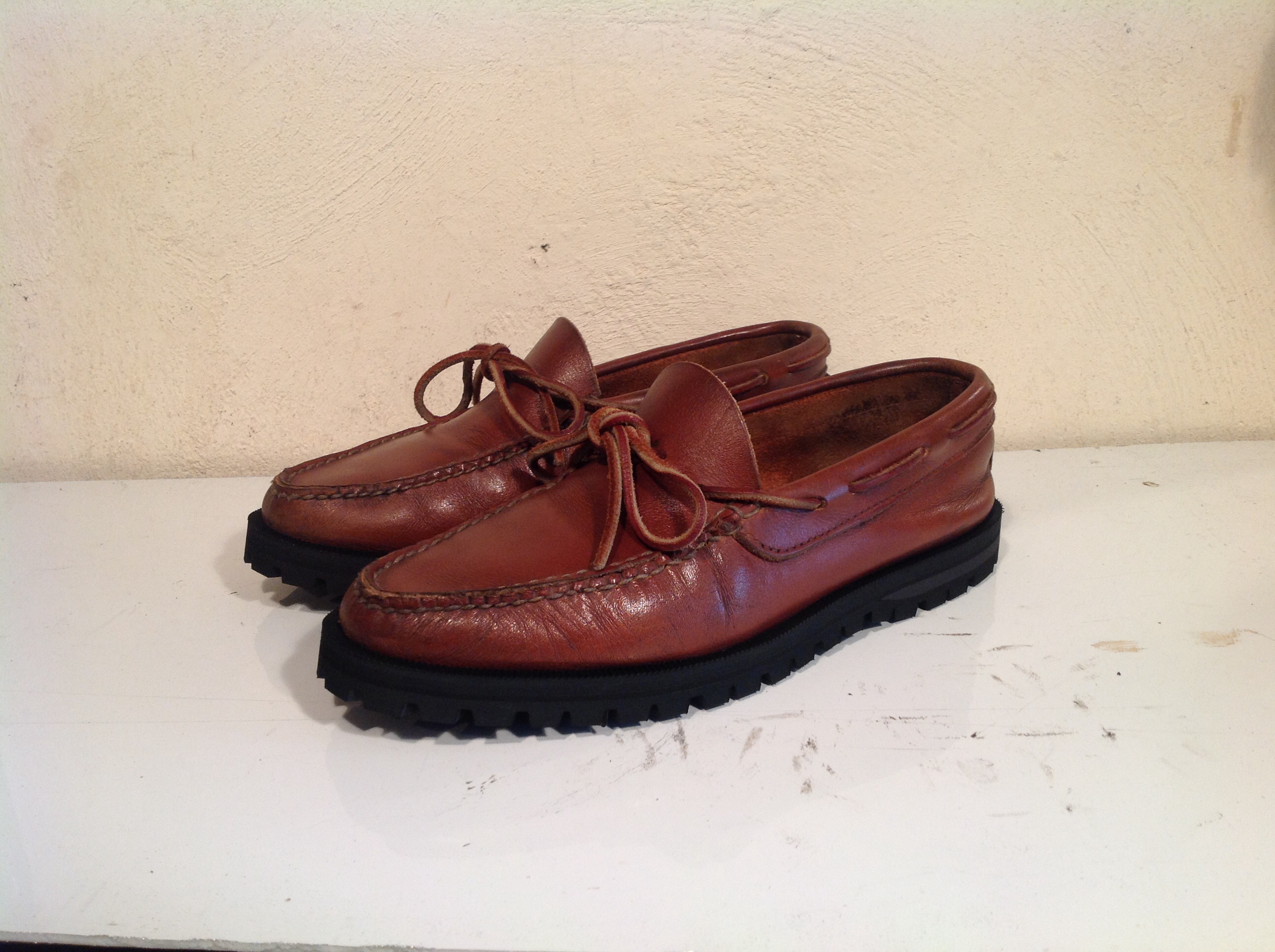 ラッセルモカシン ビブラム♯148 オールソール | 吉祥寺のオーダー靴と