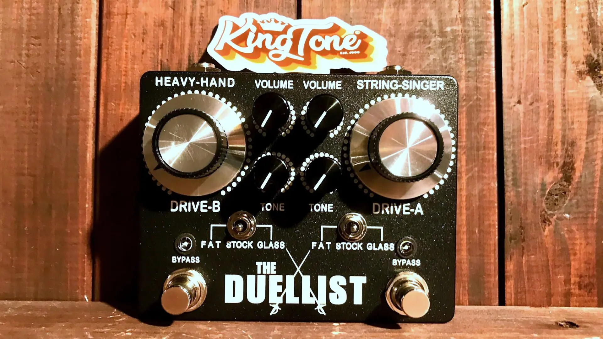 KING TONE GUITAR THE DUELLIST – PEDALBOARD FRIENDLY | TONE BLUE