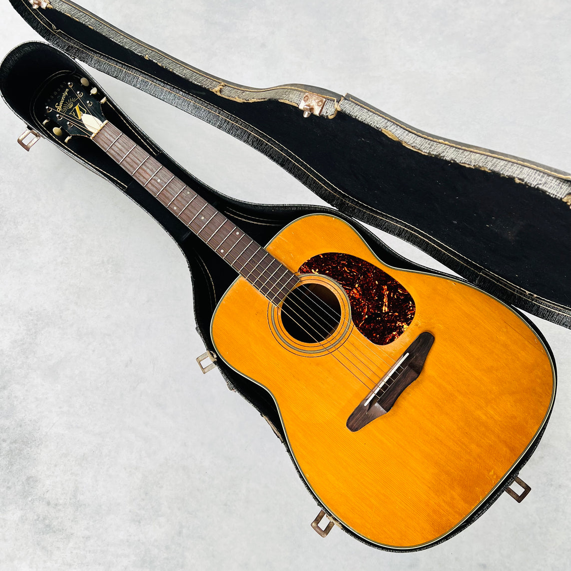 Harmony H1260 Sovereign Jumbo 1960s - Natural | Tone Wolf