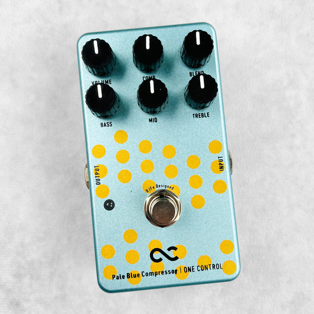 One Control Pale Blue Compressor Pedal 2010s | Tone Wolf