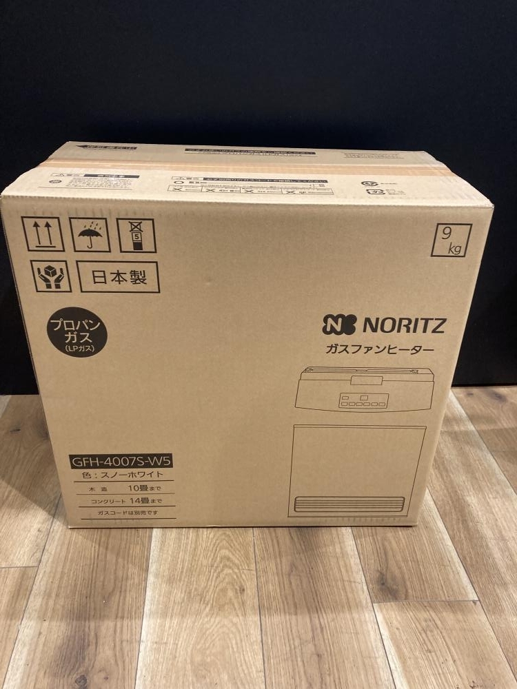 買取実績】ノーリツ ガスファンヒーター GFH-4007S-W5［さいたま市中央