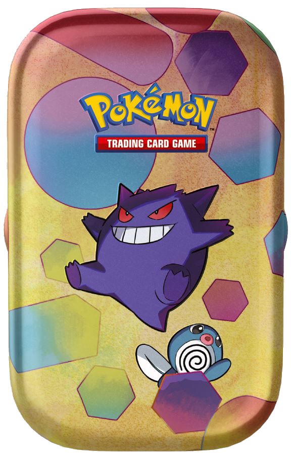 Scarlet & Violet Pokemon 151 Gengar & Poliwhirl Mini Tin Set | eBay