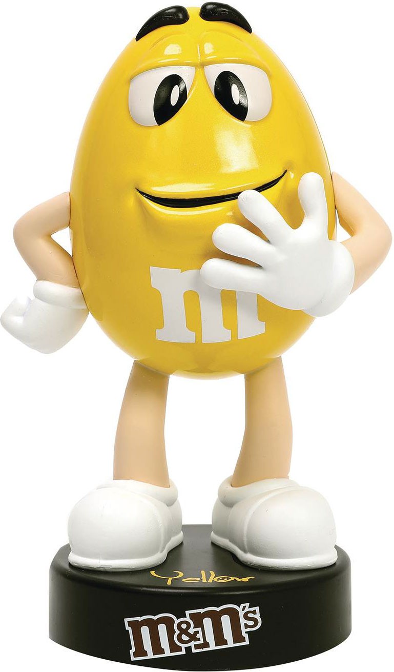 M&M's Yellow M&M 4-Inch Diecast Figure | eBay