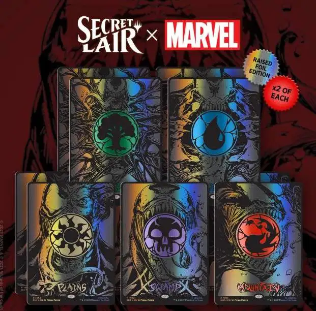 Magic The Gathering Marvel Spider-Man Mana Symbiote Secret Lair