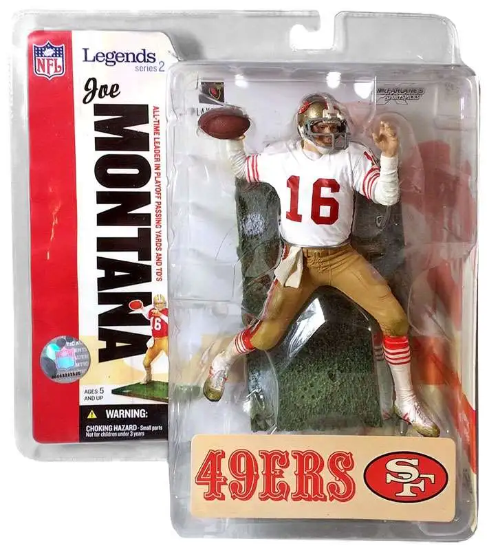 美品】NFL フィギュアセット Montana, Lott, Rice 美品】NFL