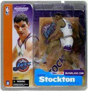 McFarlane Toys NBA Utah Jazz Sports Basketball Series 2 John