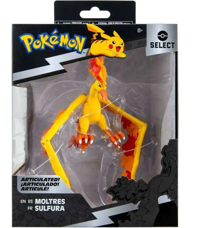 Pokemon Select Series 2 Moltres 6 Action Figure Jazwares - ToyWiz