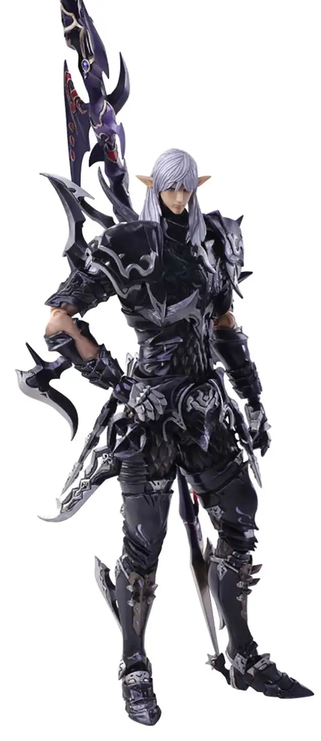 Final Fantasy XIV Bring Arts Estinien the Azure Dragoon Action